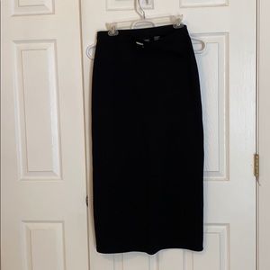 Maxi length skirt